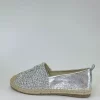 Espadryle H162-1 - Silver