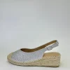 Espadryle X-305 - Silver