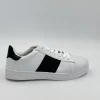 Sneakersy D199-1 - White/Black