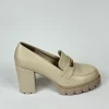 Mokasyny 7531-7 - Beige