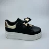 Sneakersy LA286 - Black/Gold