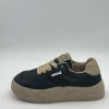 Sneakersy S6855-77 - Black/Khaki