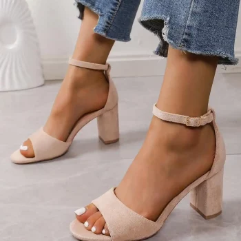 Czółenka TU277 - Beige