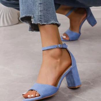 Czółenka TU277 - Blue