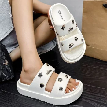 Klapki BG196 - Beige