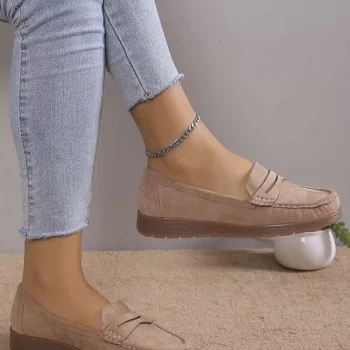 Mokasyny GS67 - Khaki