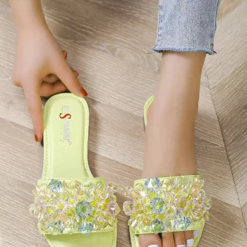 Klapki JH307 - Yellow