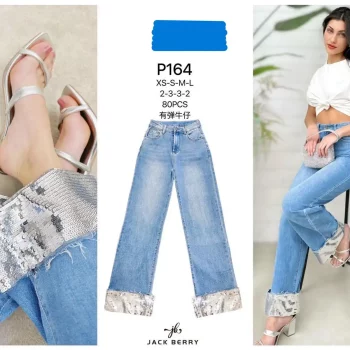 Jeansy P164